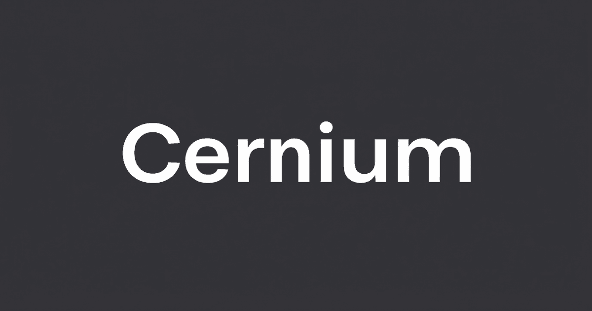 Cernium preview